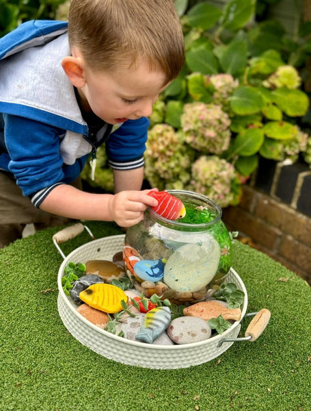 Sensory Play Stones - Fish