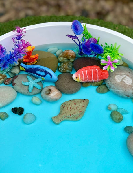 Sensory Play Stones - Fish