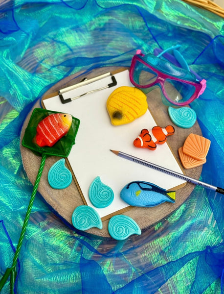 Sensory Play Stones - Fish