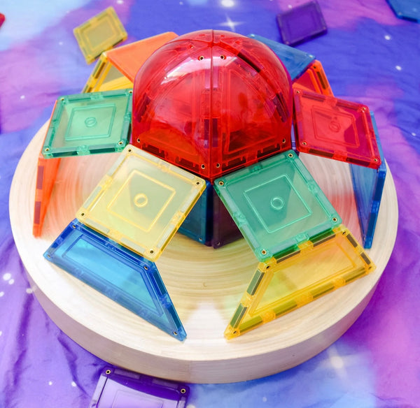 Magnetic Tiles - Dome Pack (18 Pc)