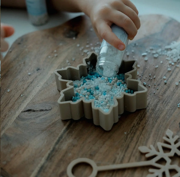 Snowflake Mould - Eco Sensory Tool
