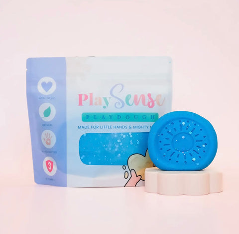Play Sense Dough | Glitter Blue | Blue Slushie Scented