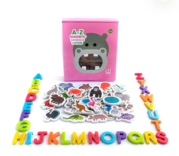 MAGNETIC ANIMALS AND LETTERS