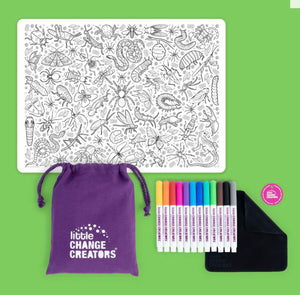 CRAWLIES Re-FUN-able™ Colouring Set