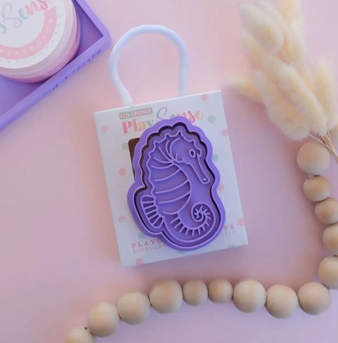 Seahorse | Eco Playdough Stamp