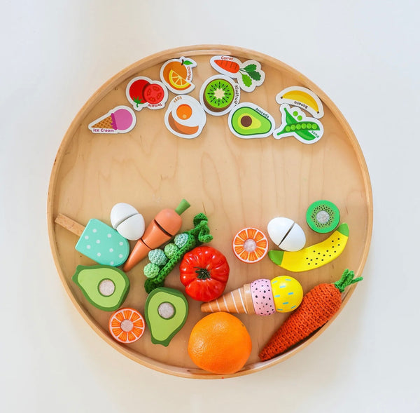 MAGNETIC FOODS & LETTERS