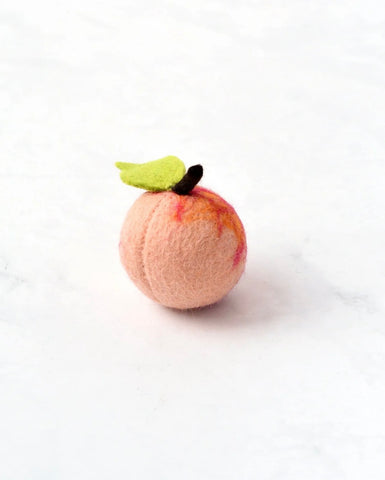 FELT PEACH FRUIT