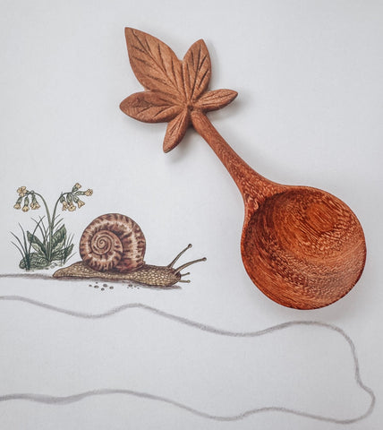Maple leaf spoon