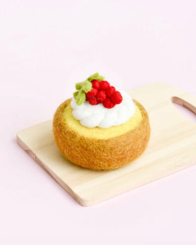FELT LEMON MERINGUE TART