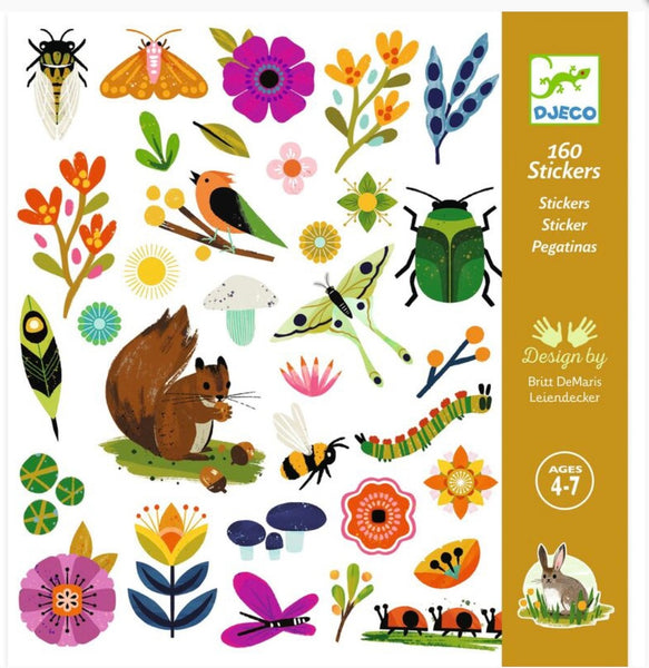 160 Garden Stickers