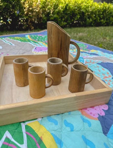 Bamboo Jug and Cup Set