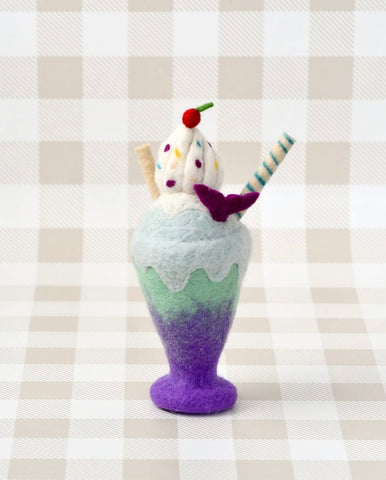 FELT MERMAID MILK SHAKE PLAY FOOD