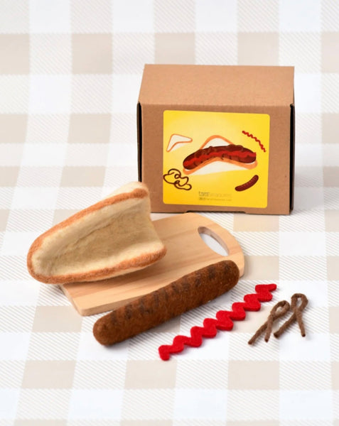 FELT SNAG SAUSAGE SIZZLE SET