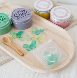 Gemstones - Green/Yellow Butterflies