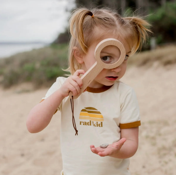 Wooden Magnifying Glass