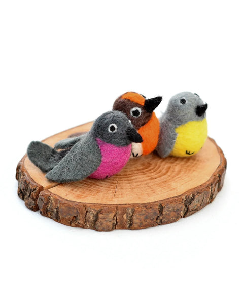 Felt Australian Robins (set of 3)