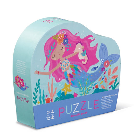 Mini Puzzle 12 pc - Mermaid Dreams