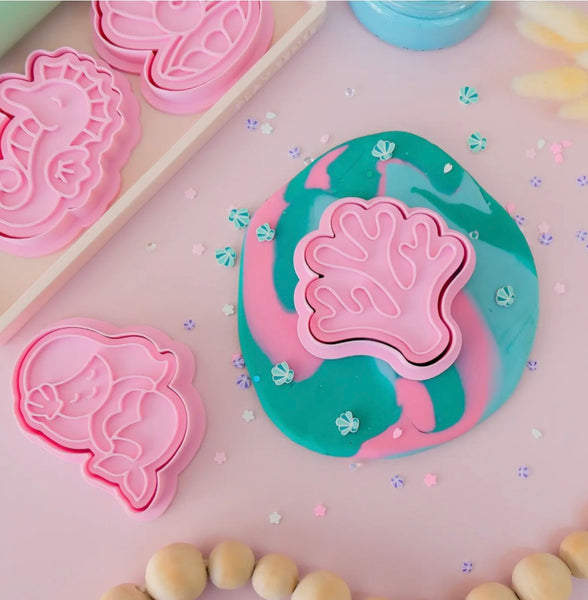Coral | Eco Playdough Stamp