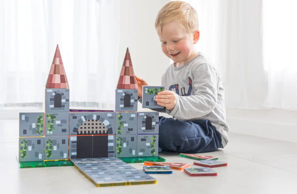 Magnetic Tile Topper - Castle Pack (40 Piece)