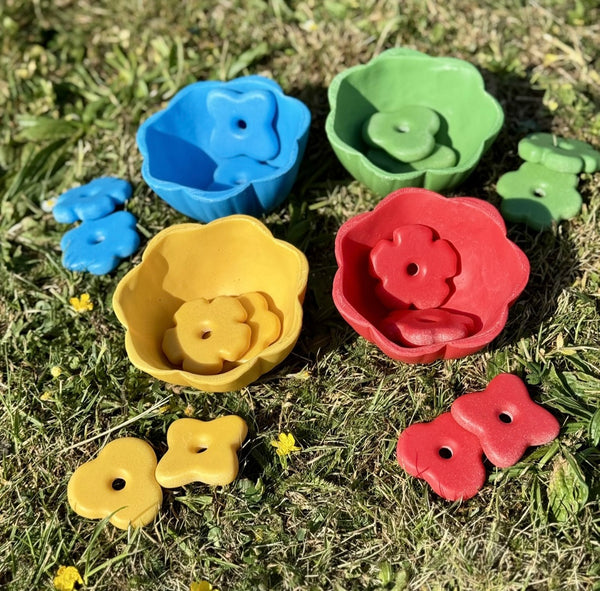 Flower Stones and Bowls