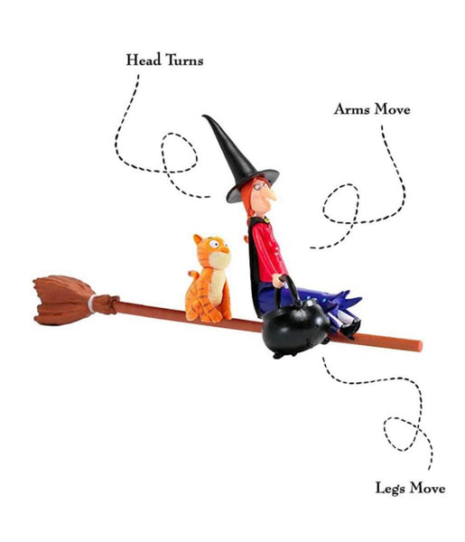 ROOM ON THE BROOM WITCH & CAT TWO FIGURE PACK