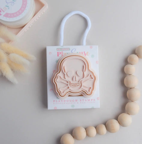 Skull & Bones | Eco Playdough Stamp