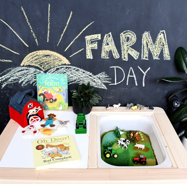 FARM FELT PLAY MAT PLAYSCAPE