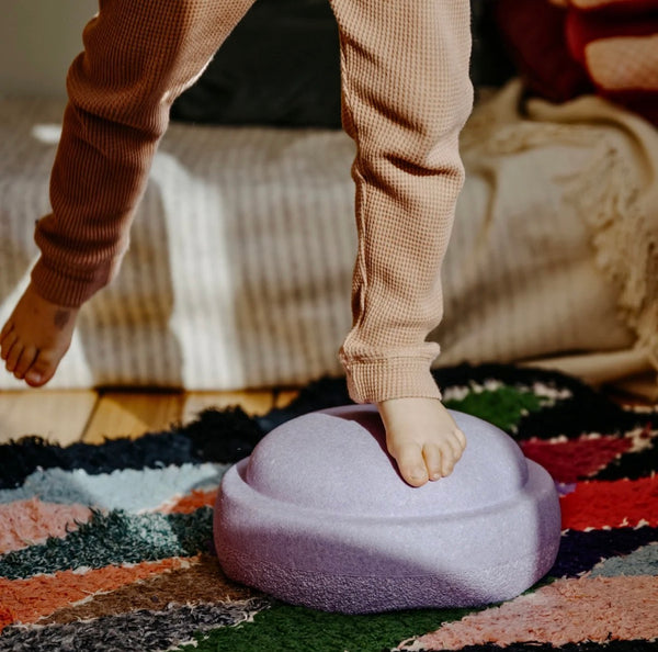 Stapelstein Balance Stepping Stones - Original, Single Solid Colours~Light Violet~
