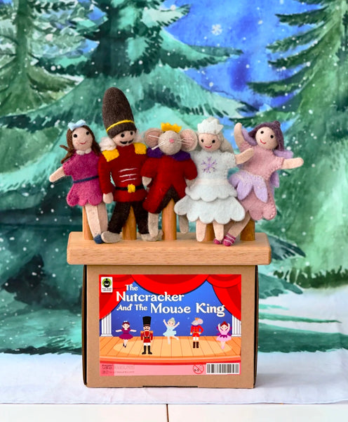 NUTCRACKER AND THE MOUSE KING FINGER PUPPET SET