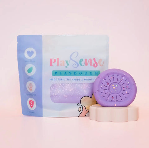 Play Sense Dough | Glitter Purple | Bubblegum Scented