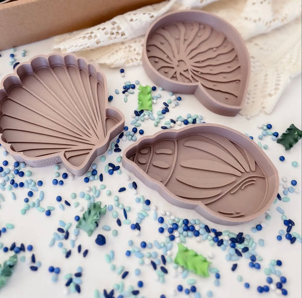 Mini Seashell Tray Trio