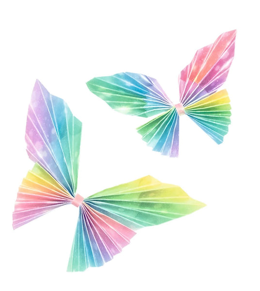 URSUS Rainbow Fairy Dust Folding Paper - 50 Sheets - 15cm