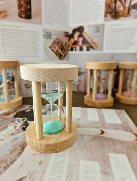 Wooden Sand Timers Set of 4