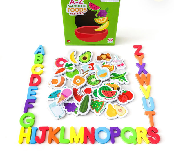 MAGNETIC FOODS & LETTERS