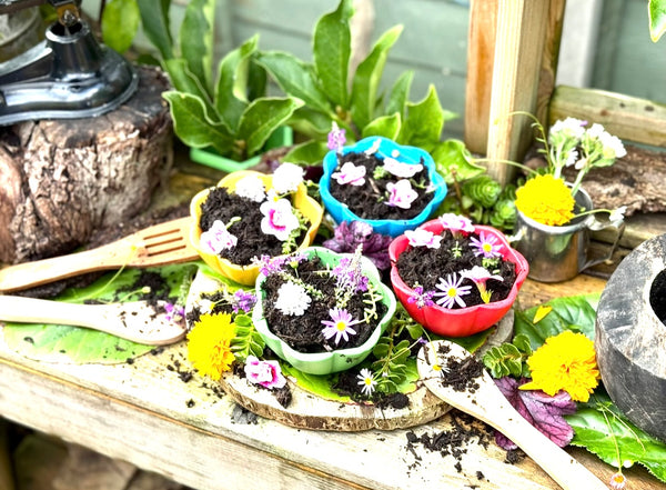 Flower Stones and Bowls