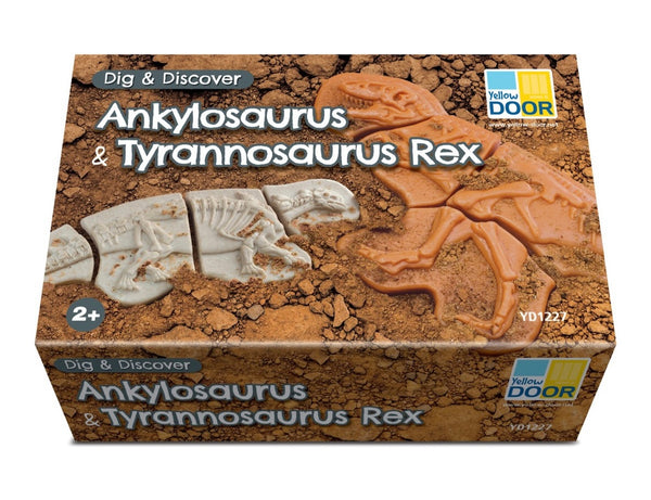 Dig and Discover – Ankylosaurus & Tyrannosaurus rex
