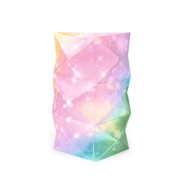 URSUS Rainbow Fairy Dust Folding Paper - 50 Sheets - 15cm