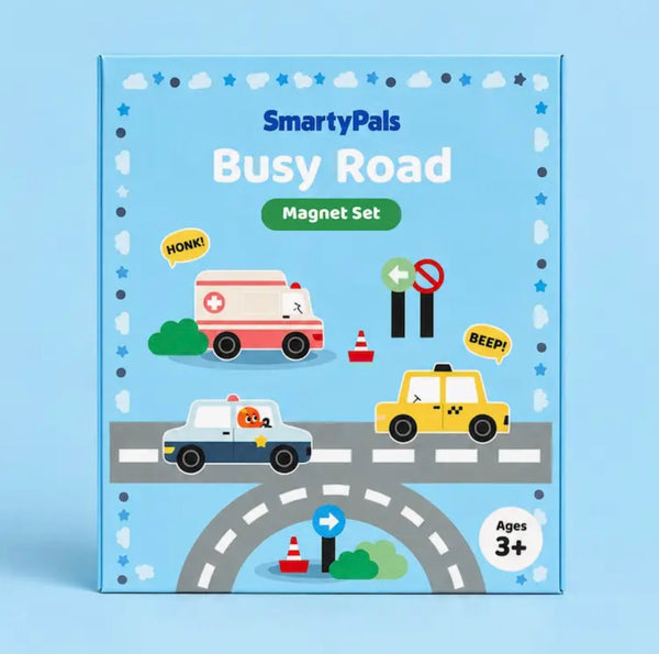 Busy Road Magnet Set