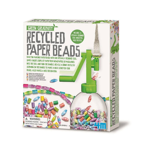 GREEN SCIENCE - RECYCLED PAPER BEADS