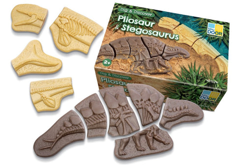 Dig and Discover – Pliosaur & Stegosaurus