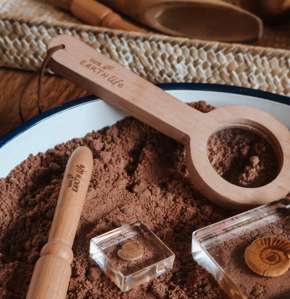 Wooden Magnifying Glass