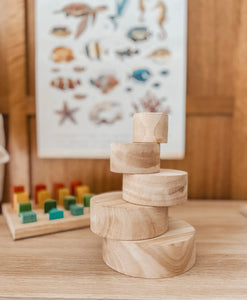 Natural Stacking Bowls