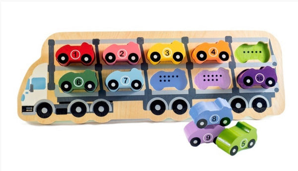 1-10 Car Puzzle
