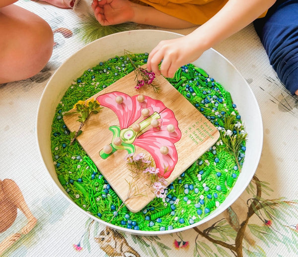 Flower anatomy puzzle