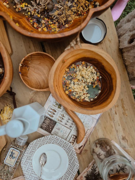 Natural Teak Bowl