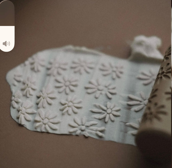 Daisy Roller - Eco Pattern Playdough Roller