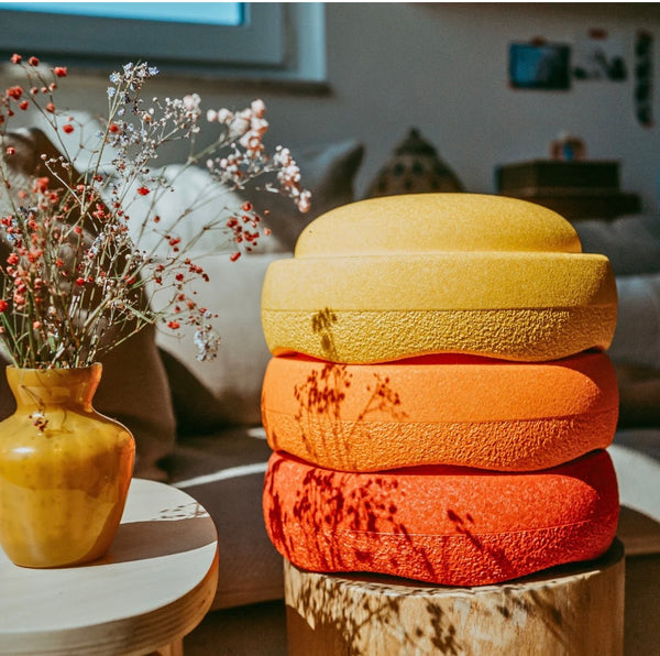Stapelstein Balance Stepping Stones - Original, Set of 3, Warm Classic