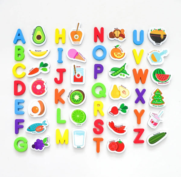 MAGNETIC FOODS & LETTERS