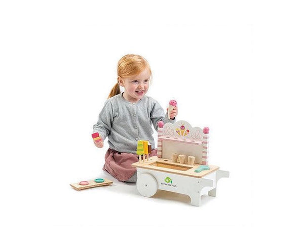 Push Along Ice Cream Cart