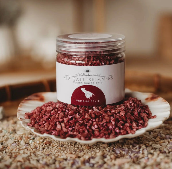 Vampire Squid - Deep Red Sea Salt Shimmers